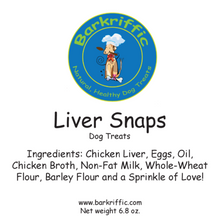Load image into Gallery viewer, Liver Snaps Dog Treats
