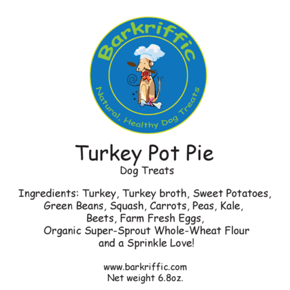 Turkey Pot Pie Dog Treats