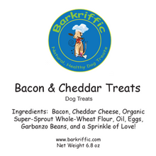 Load image into Gallery viewer, Bacon Cheddar Dog Biscuits