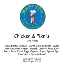 Load image into Gallery viewer, Chicken n' Fixens Dog Treats
