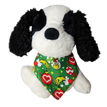 Load image into Gallery viewer, Christmas Grinch Dog Bandana