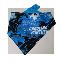 Load image into Gallery viewer, Carolina Panthers Dog Bandana