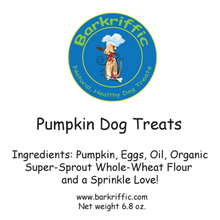 Load image into Gallery viewer, Pumpkin Dog Treats