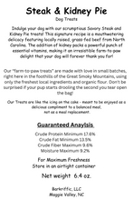 Load image into Gallery viewer, Savory Steak and Kidney Pie Dog Treats