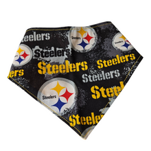 Load image into Gallery viewer, Pittsburgh Steeler's Dog Bandana
