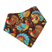 Load image into Gallery viewer, Thanksgiving Turkey Dog Bandana