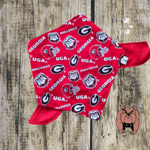 Load image into Gallery viewer, Georgia Bull Dog Bandana
