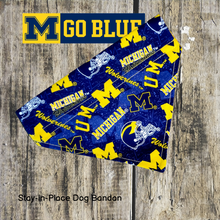 Load image into Gallery viewer, University of Michigan "Wolverine"/ Pet Bandana