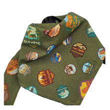 Load image into Gallery viewer, national parks dog bandana
