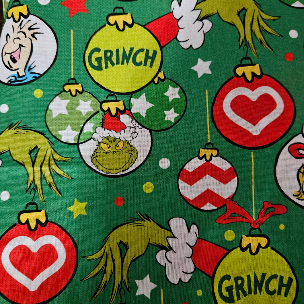 Christmas Grinch Dog Bandana
