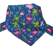 Load image into Gallery viewer, flamingo dog bandana
