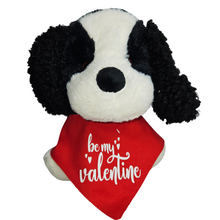 Load image into Gallery viewer, dog valentine bandana, dog bandana
