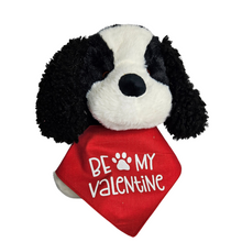 Load image into Gallery viewer, Be my Valentine/ Valentine Dog Bandana
