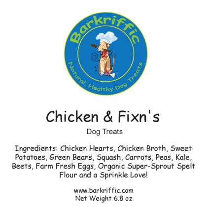 Chicken n' Fixens Dog Treats