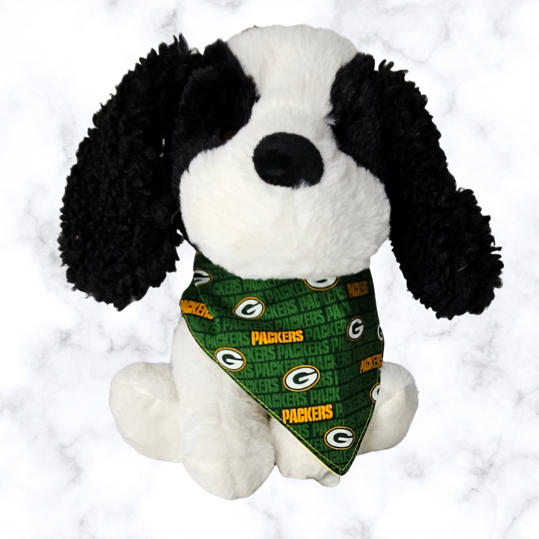 green bay packers dog bandana