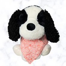 Load image into Gallery viewer, daisy print dog bandana
