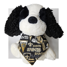 Load image into Gallery viewer, New Orleans Saints Dog Bandana
