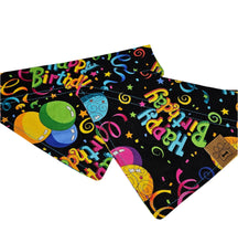 Load image into Gallery viewer, Birthday Bandana / Dog Bandana
