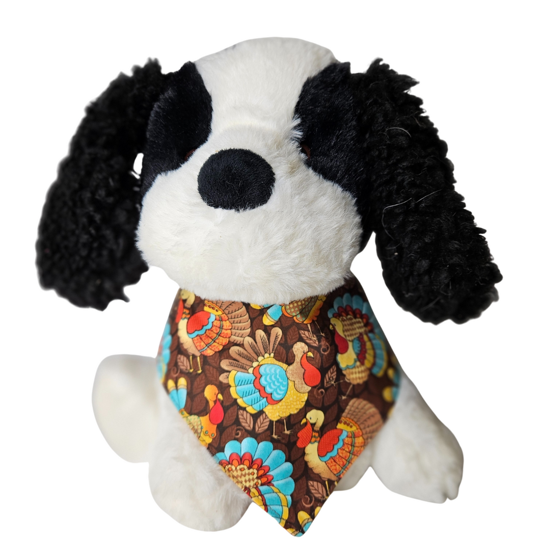 Thanksgiving Turkey Dog Bandana