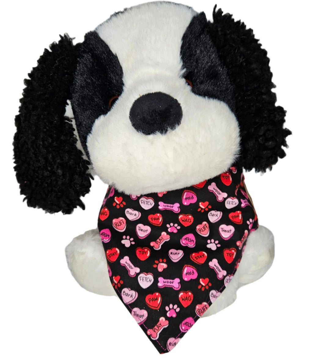 Hearts and Paws Dog Bandana