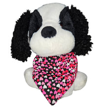 Load image into Gallery viewer, Valentine Dog Bandana
