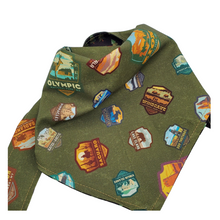 Load image into Gallery viewer, national parks dog bandana
