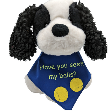 have you seen my balls dog bandana
