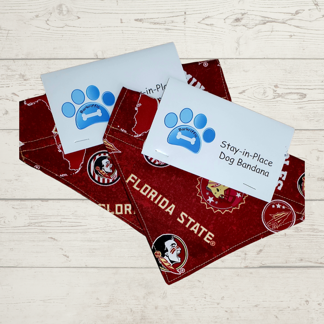 Florida State FSU Seminoles Pet Bandana
